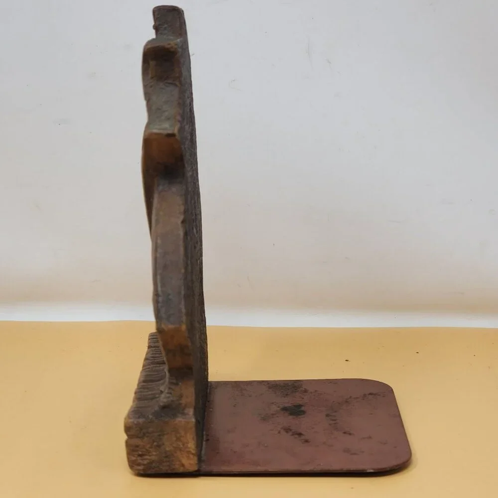 Vintage Ornawood Single Bookend‎ Sailing Ship Nautical